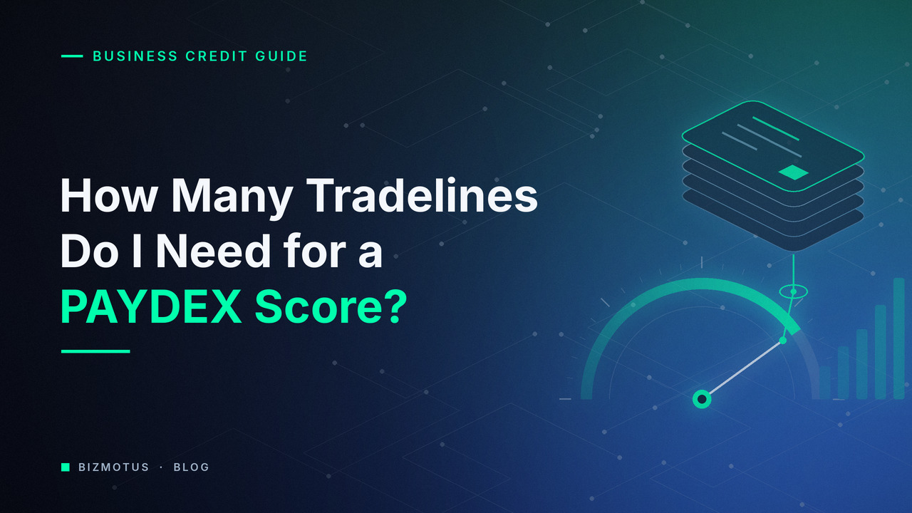 How Many Tradelines Do You Need for a Paydex Score?